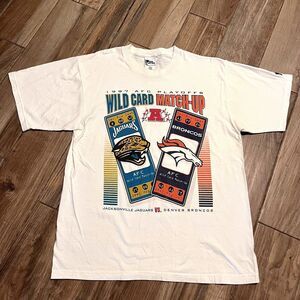 Jacksonville Jaguars Vintage 1997 Wild Card Match Up Playoff  ProPlayer T Shirt